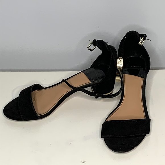 Stradivarius Kitten Heels w/ Strap - Picture 1 of 2